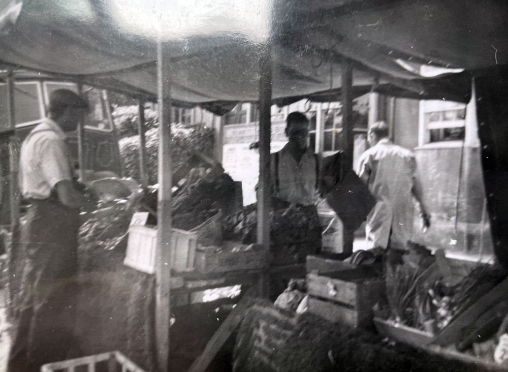 Market day in Bicester in the 1960's